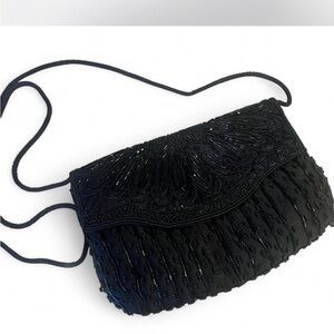 Vintage beaded bag -Carolyne Barton night in good condition